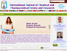 Tablet Screenshot of ijcprr.com